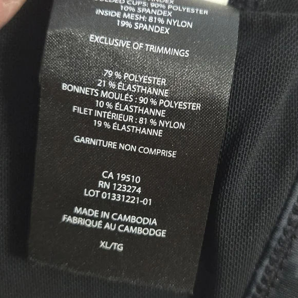 Lole Sports Bra Size XL Running Training - Picture 3 of 7